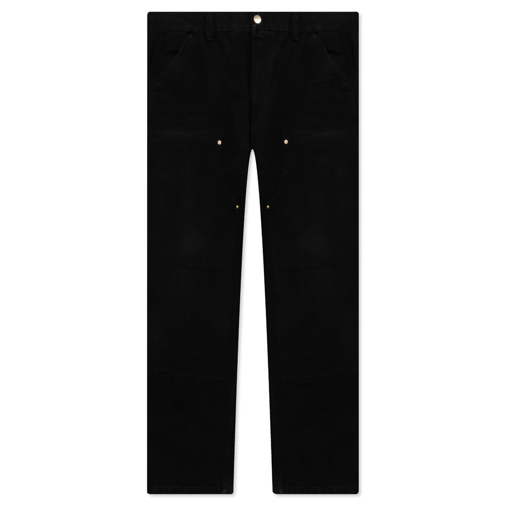 Double Knee Pant - Black Aged Canvas