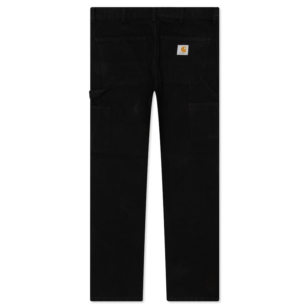 Double Knee Pant - Black Aged Canvas