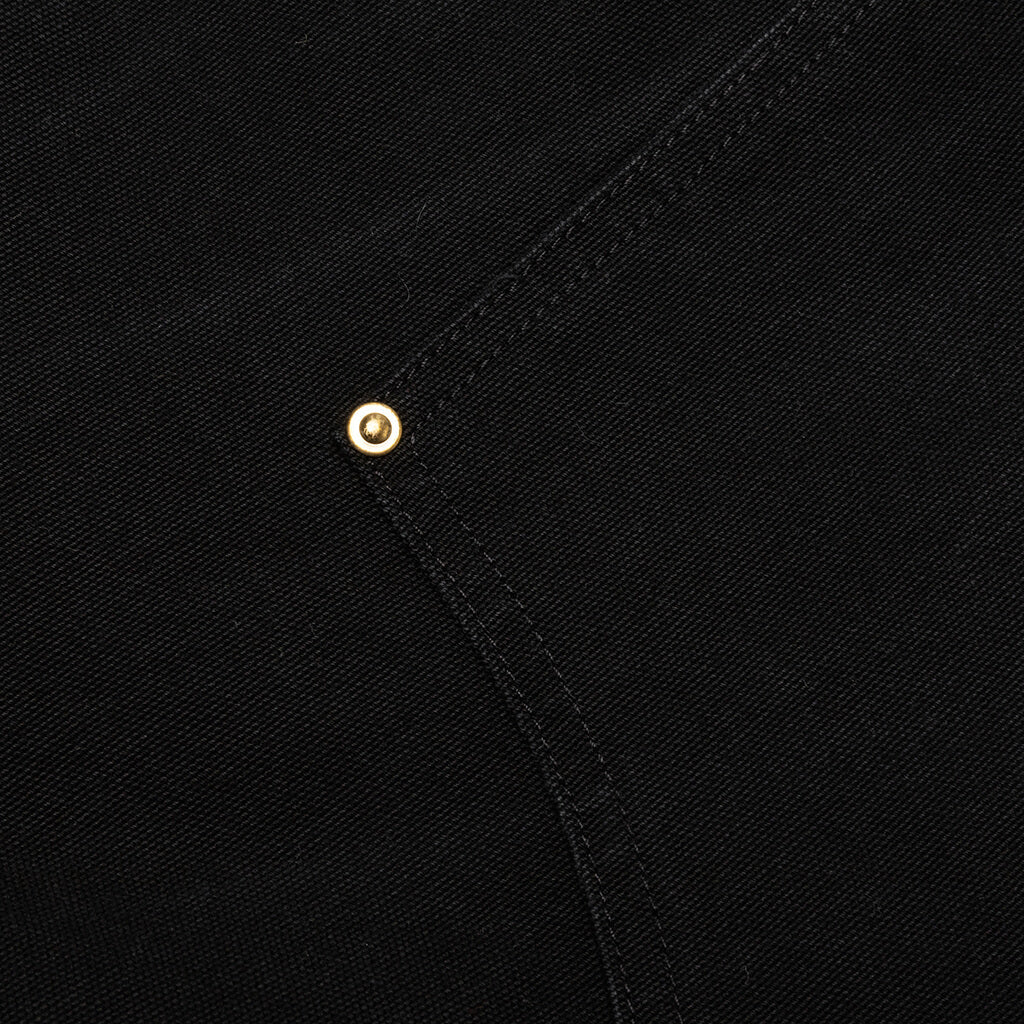 Double Knee Pant - Black Aged Canvas