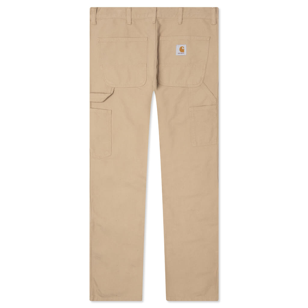 Double Knee Pant - Dusty Brown Rinsed