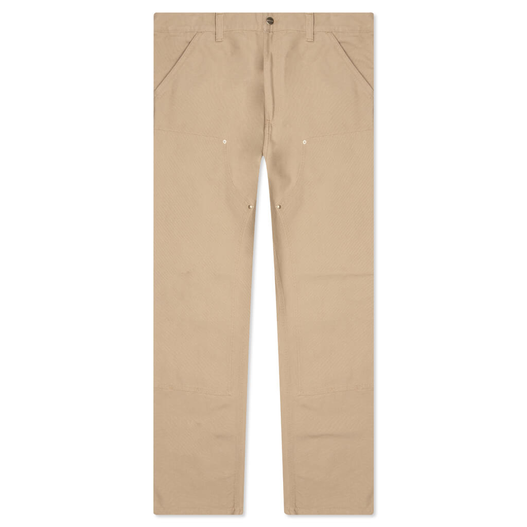 Double Knee Pant - Dusty Brown Rinsed