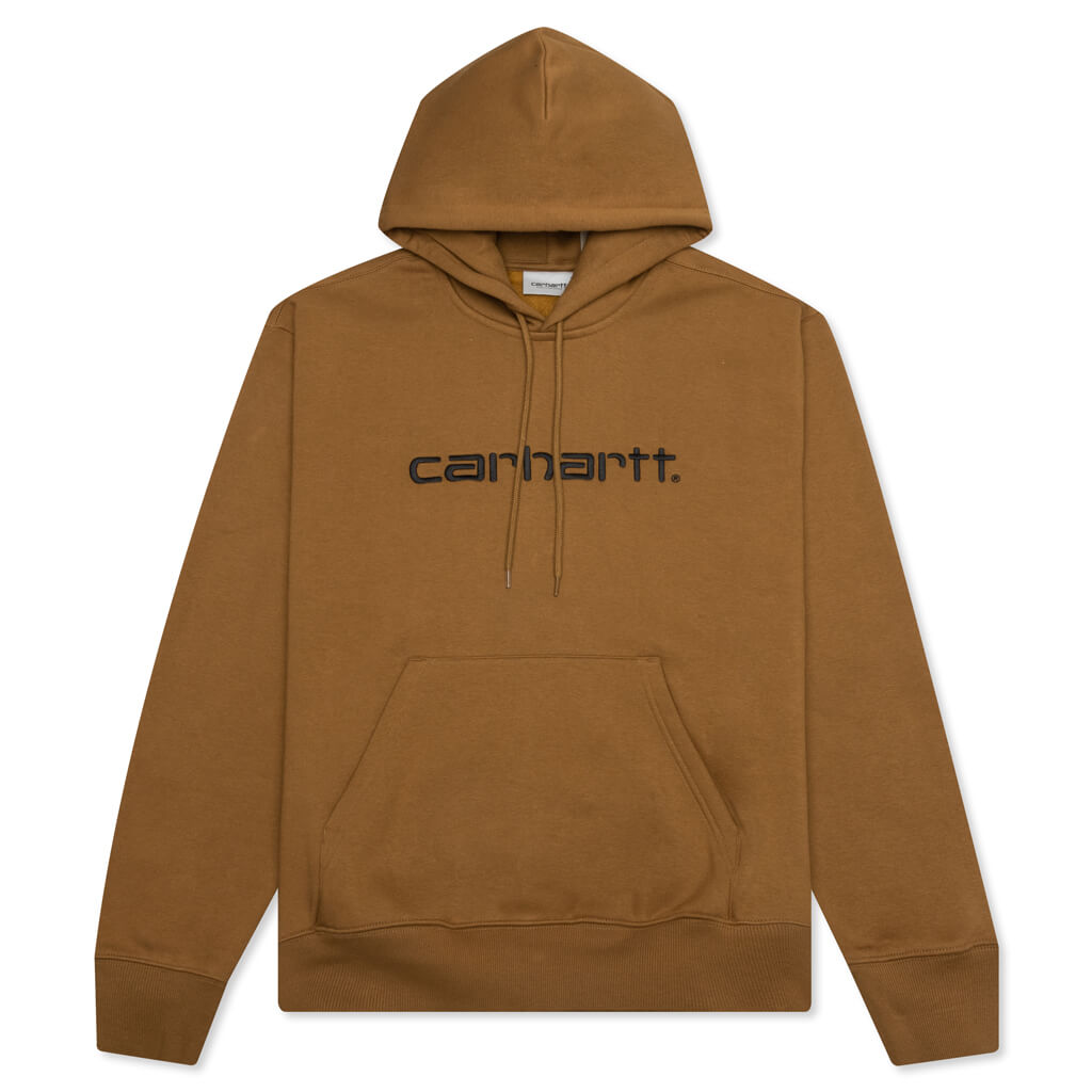 Hooded Carhartt Sweat - Hamilton Brown/Black