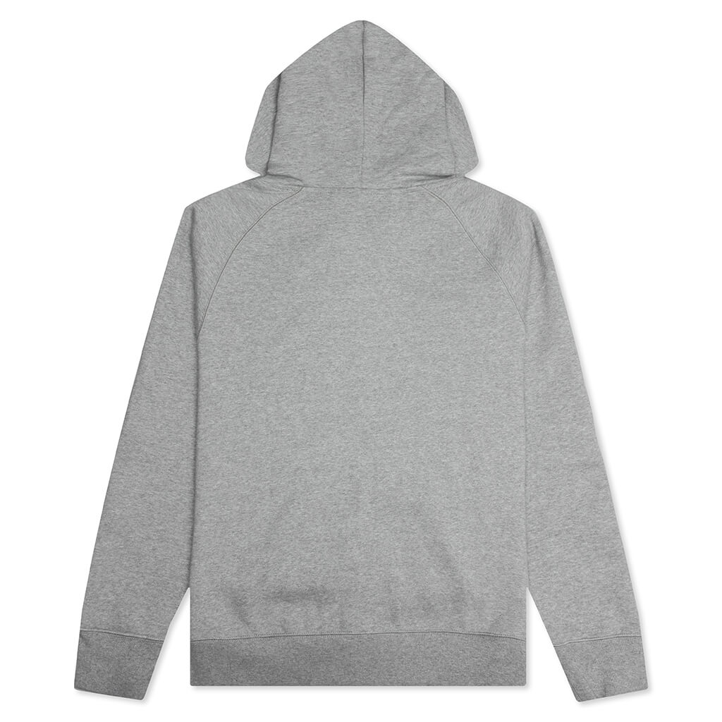Hooded Chase Jacket - Grey Heather/Gold