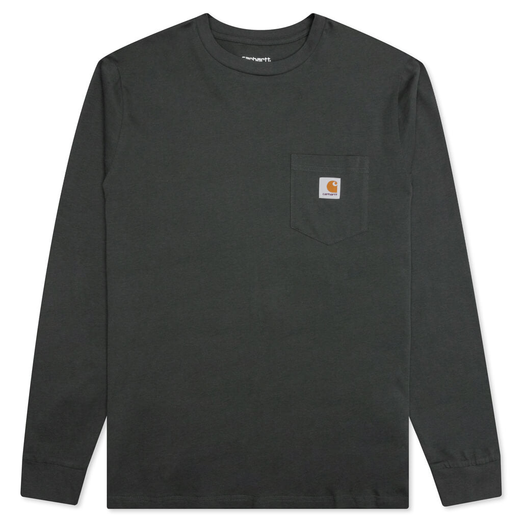 L/S Pocket Tee - Hemlock Green