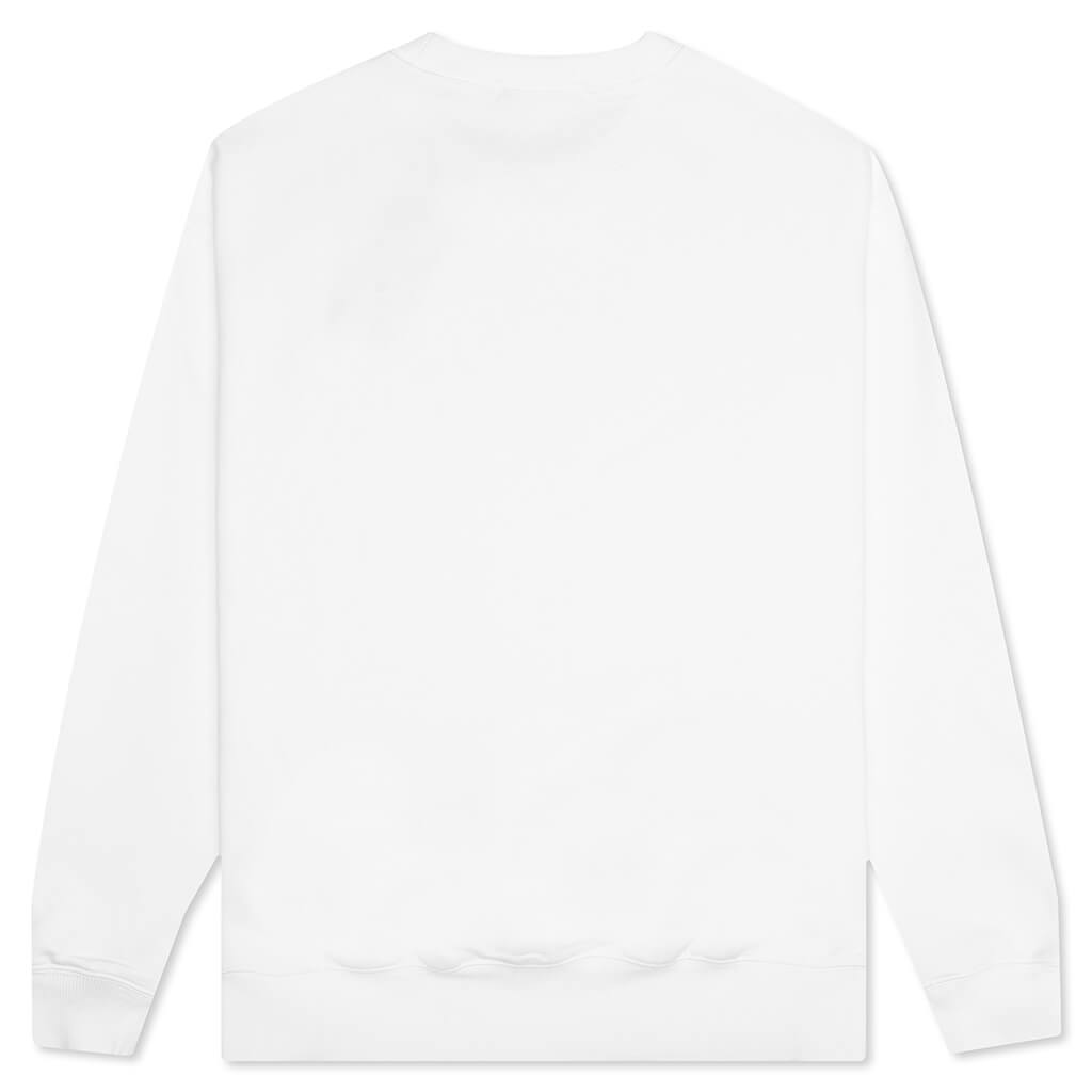 Lucky Painter Sweat - White/Bonsai
