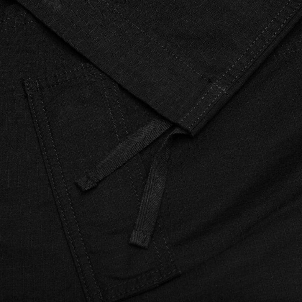 Regular Cargo Pant Rinsed - Black