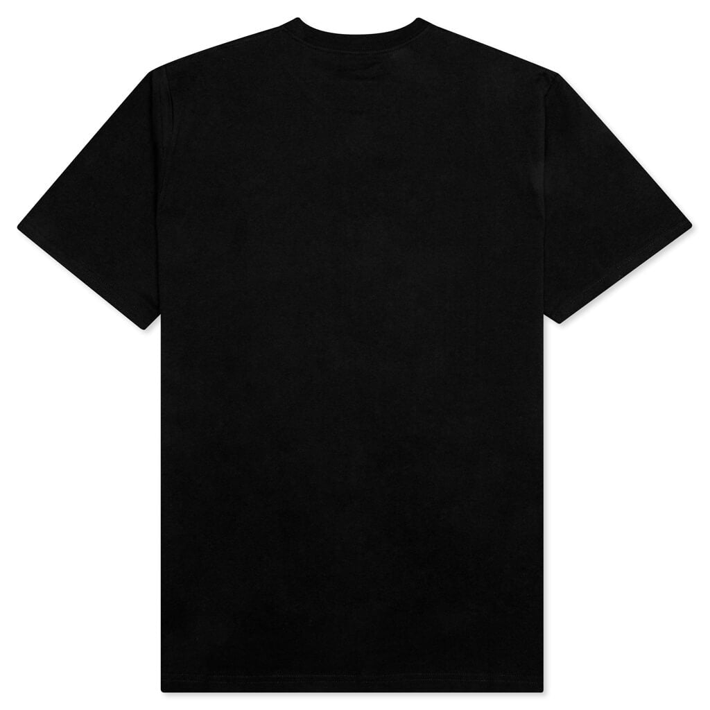 S/S American Script T-Shirt - Black