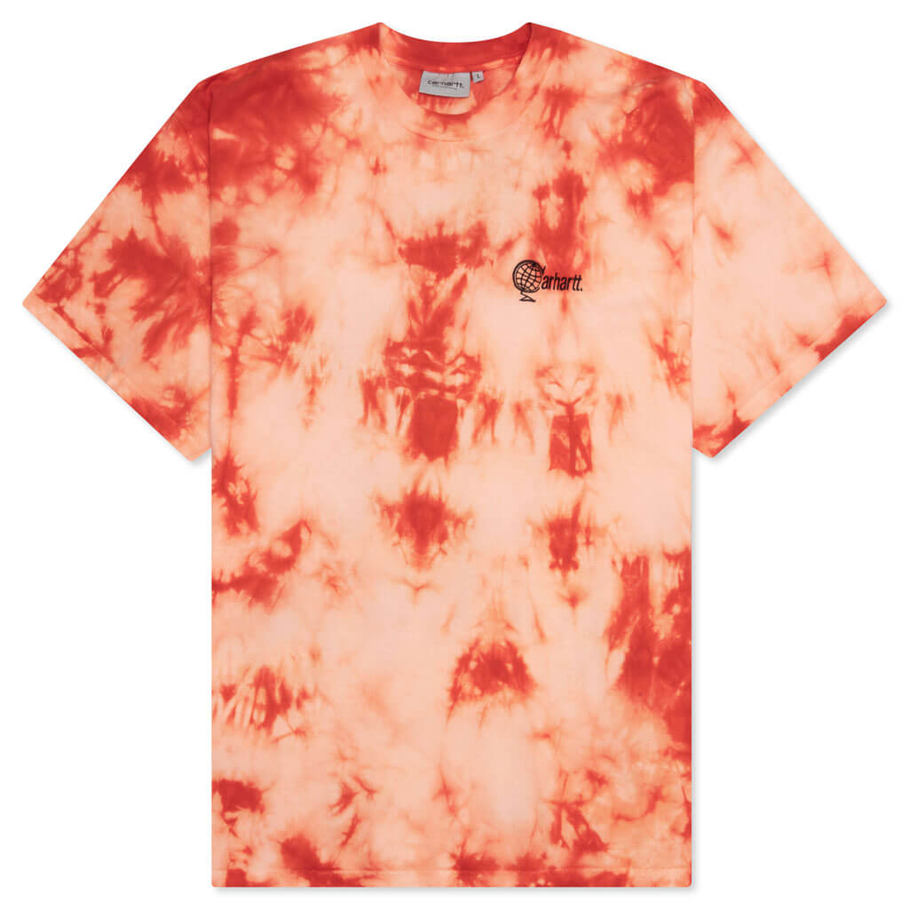 S/S Global T-Shirt - Elba/Grapefruit