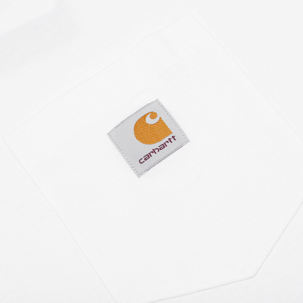 S/S Pocket T-Shirt - White