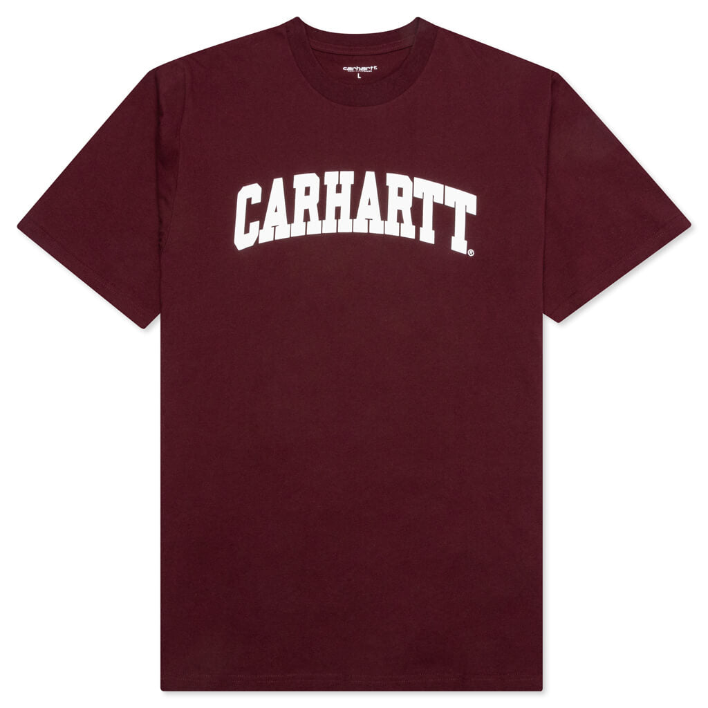 S/S University T-Shirt - Wine