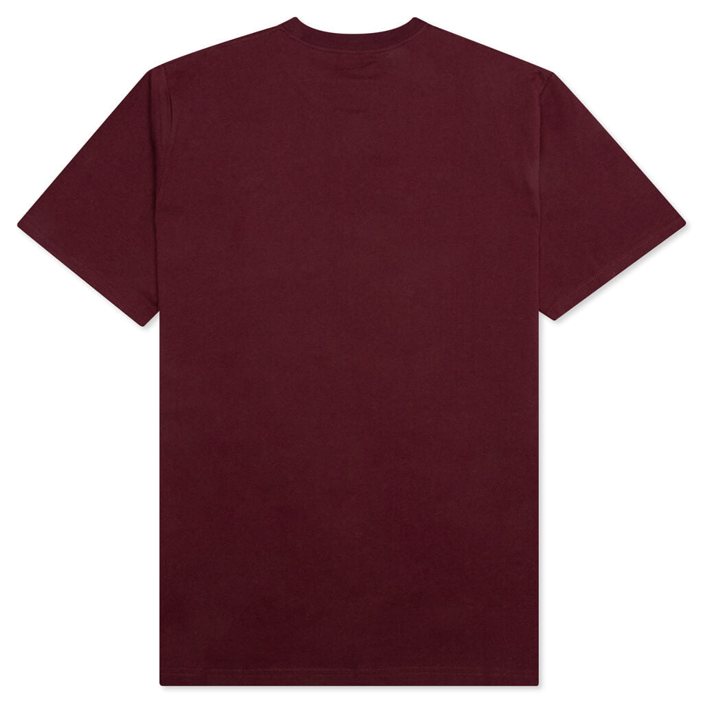 S/S University T-Shirt - Wine