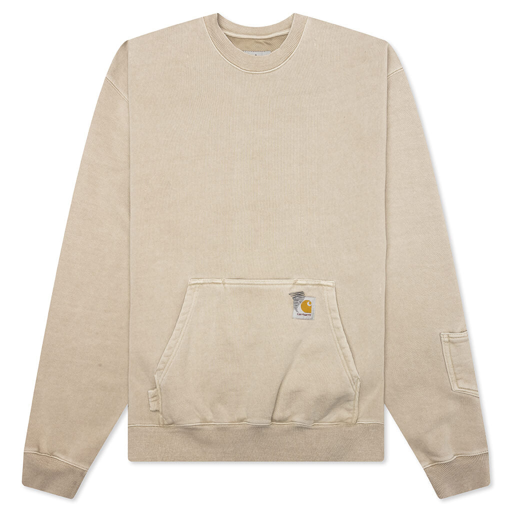 Carhartt WIP x Invincible Pigment Dyed Sweatshirt - Simply Taupe