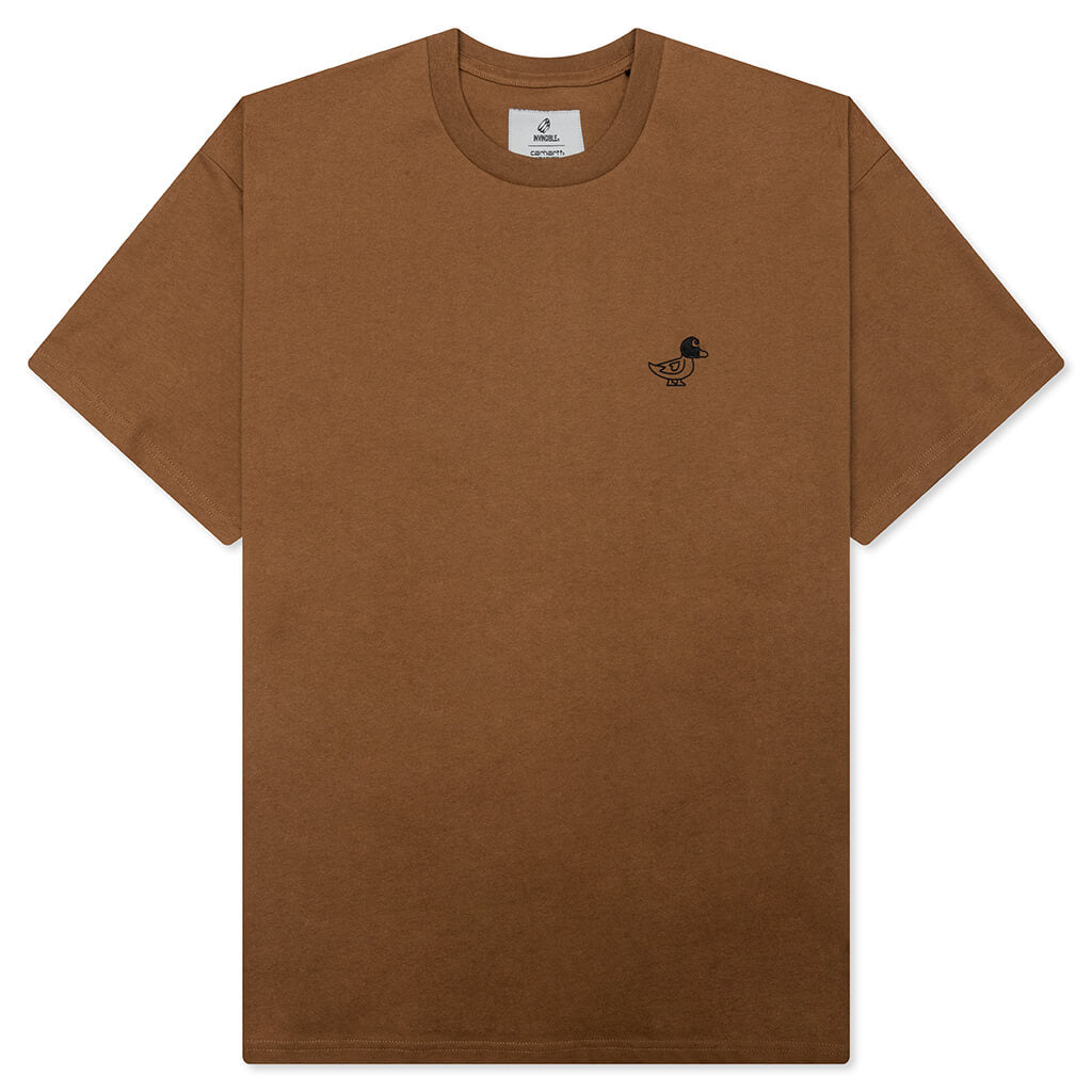 Carhartt WIP x Invincible S/S Madison Duck T-Shirt - Hamilton Brown/Black