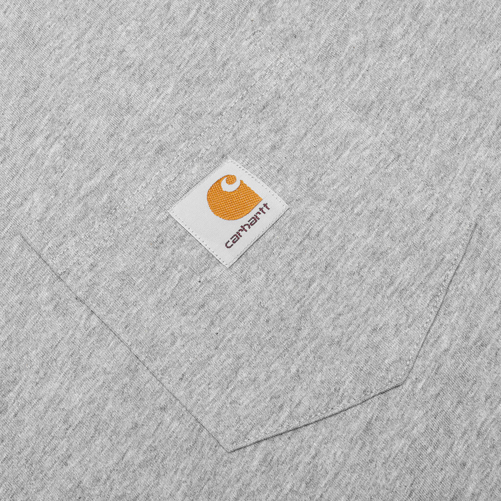 S/S Pocket T-Shirt - Grey Heather