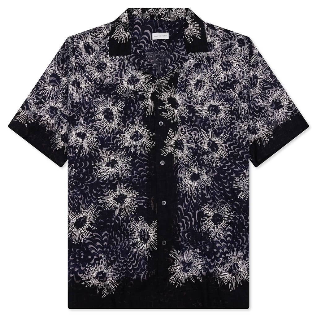Carltone Emb 1162 M.W. Shirt - Navy