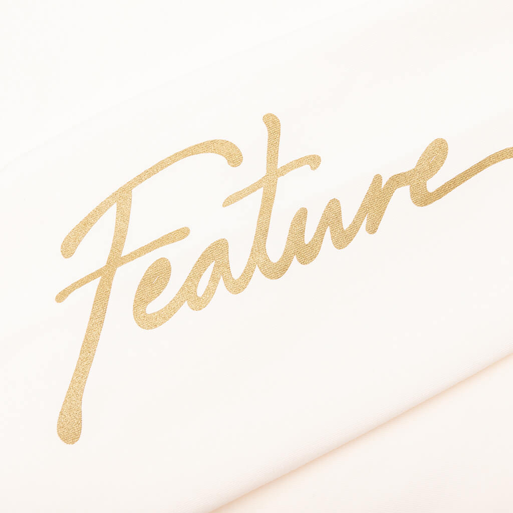Feature x Wynn Carousel Crewneck - Cannoli Cream