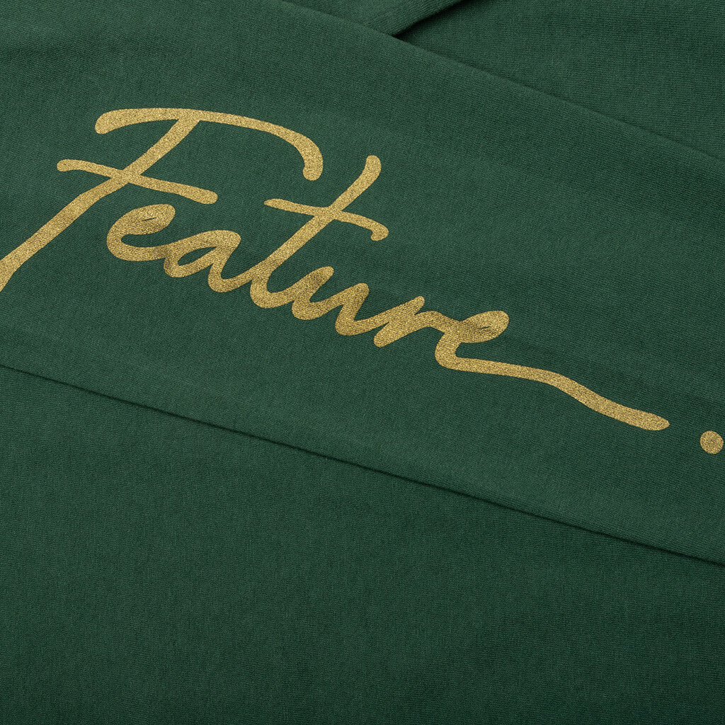Feature x Wynn Carousel L/S Tee - Dark Green
