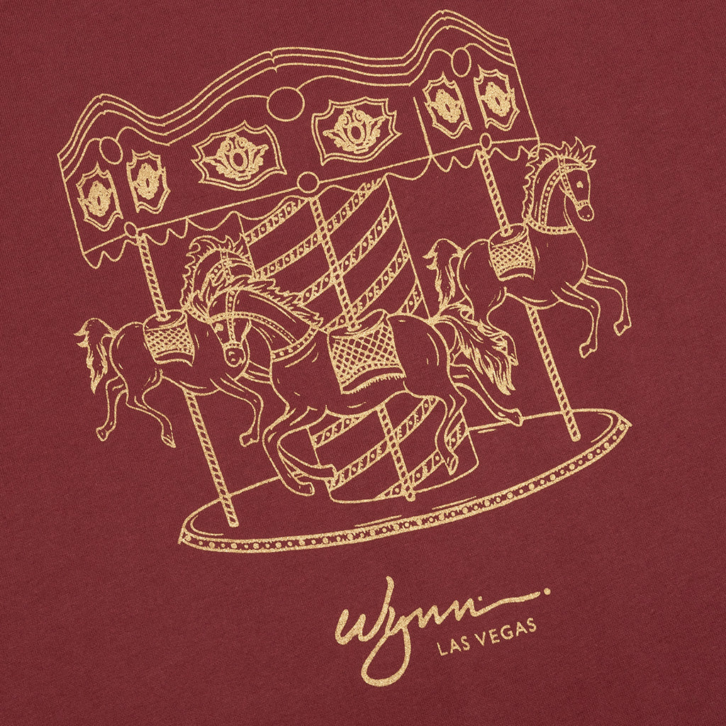 Feature x Wynn Carousel Tee - Oxblood