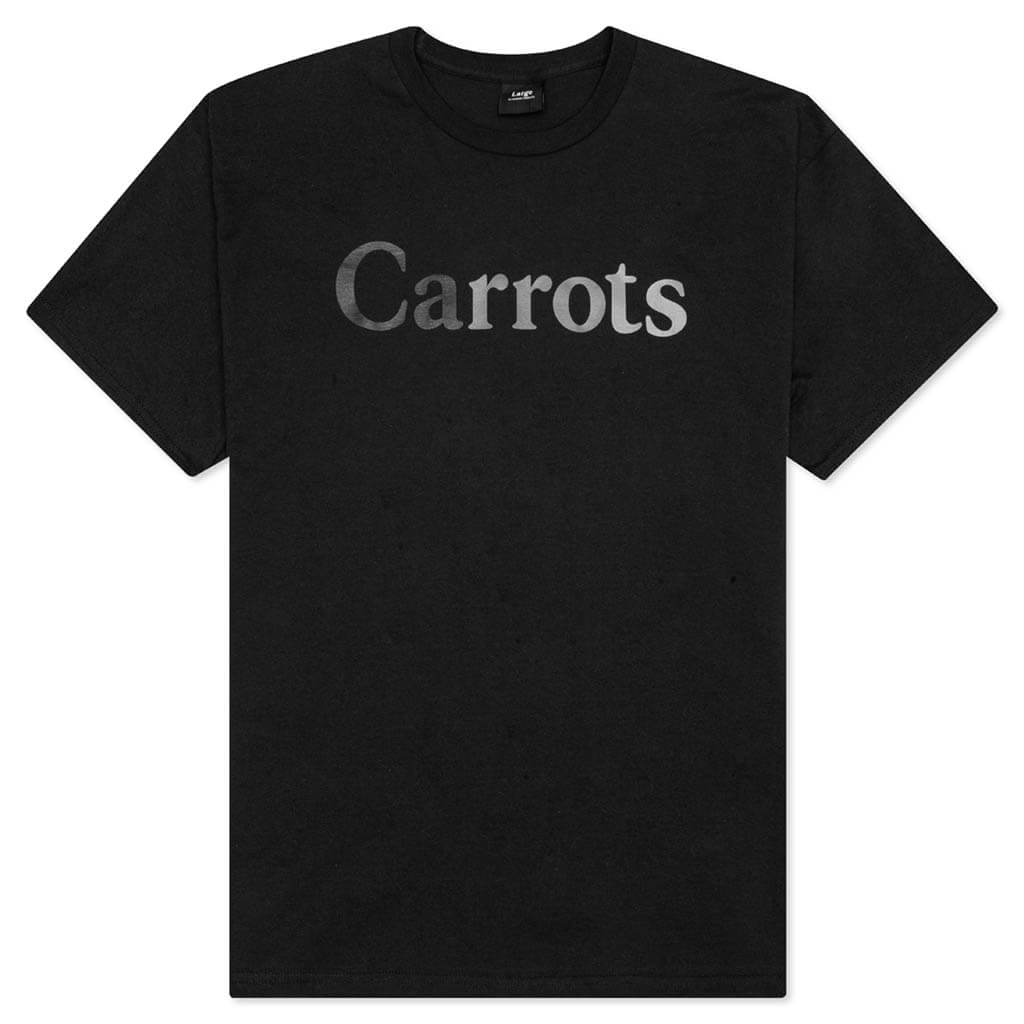 Carrots By Anwar Carrots Wordmark T-Shirt - Black