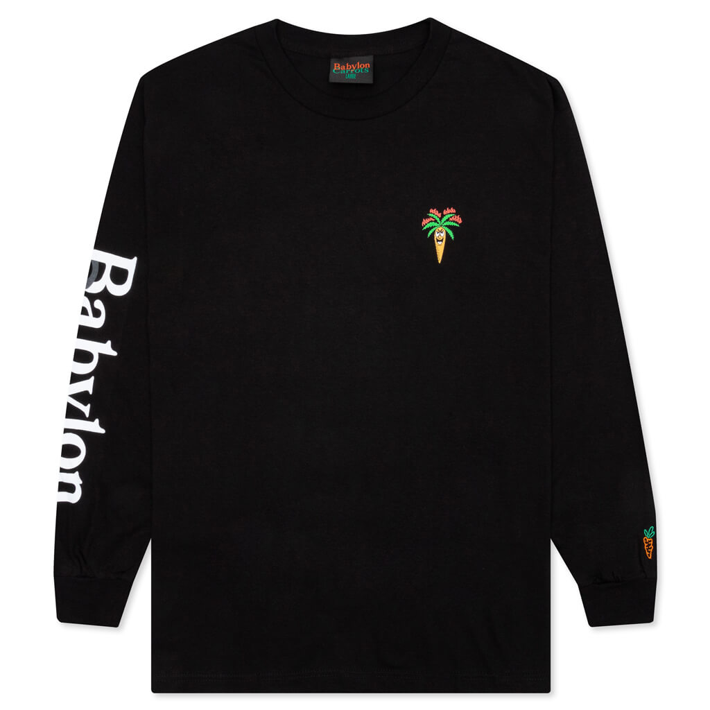 Carrots by Anwar Carrots x Babylon Carrot Burning L/S Tee - Black