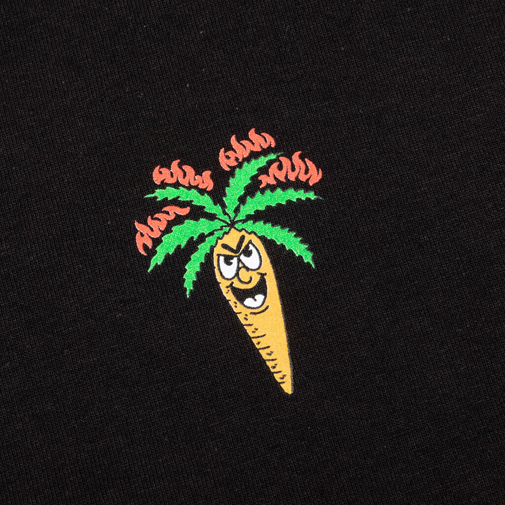Carrots by Anwar Carrots x Babylon Carrot Burning L/S Tee - Black