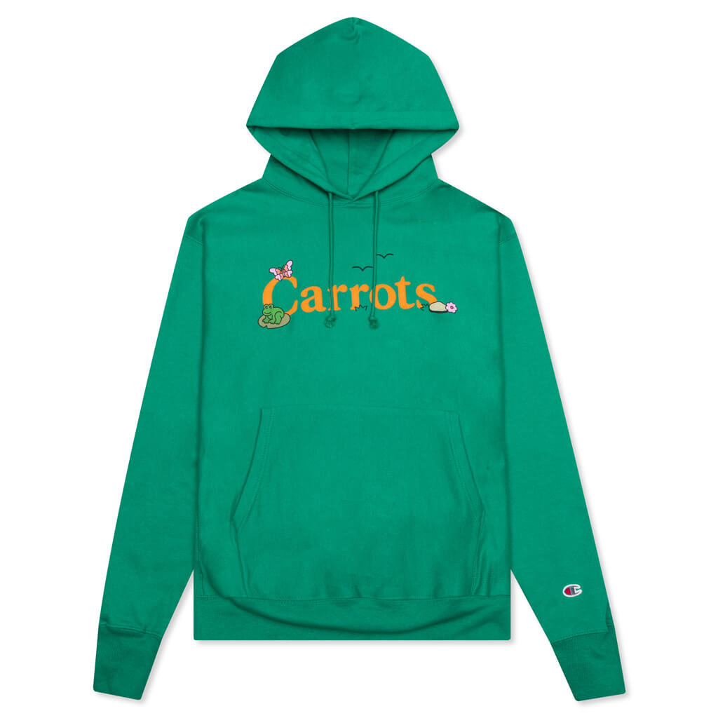 Carrot Yard Hoodie QS - Green