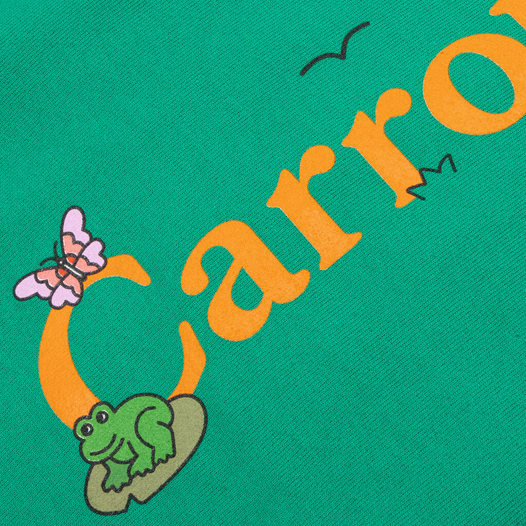 Carrot Yard Hoodie QS - Green