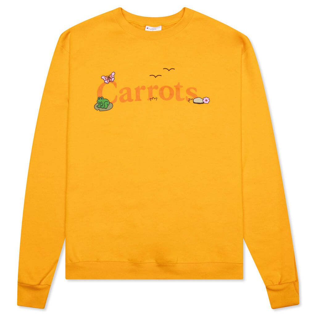 Cokane Rabbit Crewneck QS - Yellow