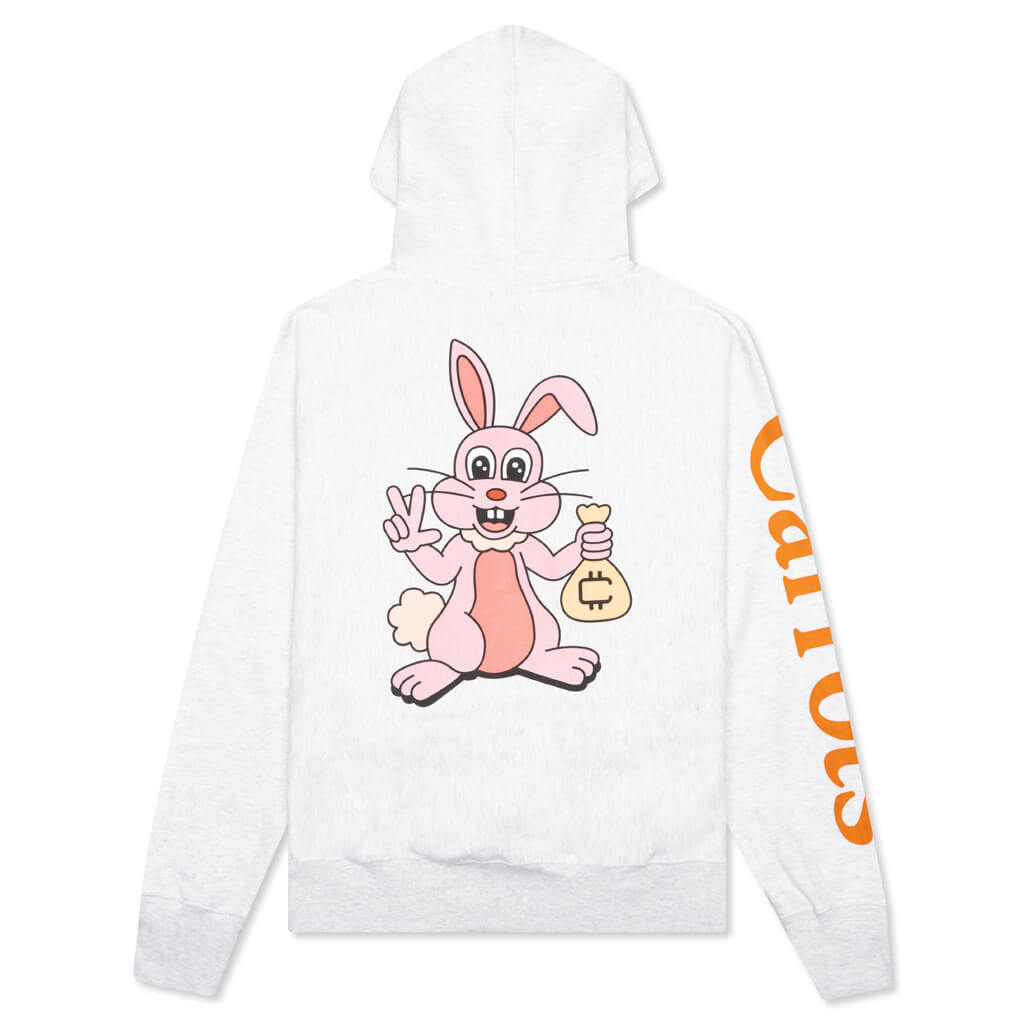Cokane Rabbit Hoodie QS - Athletic Heather