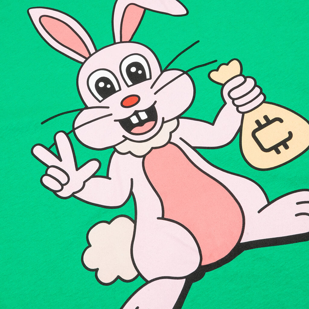 Cokane Rabbit L/S Tee QS - Green