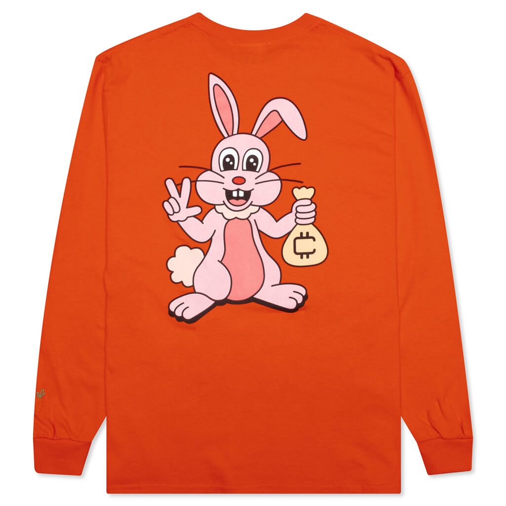 Cokane Rabbit L/S Tee QS - Orange
