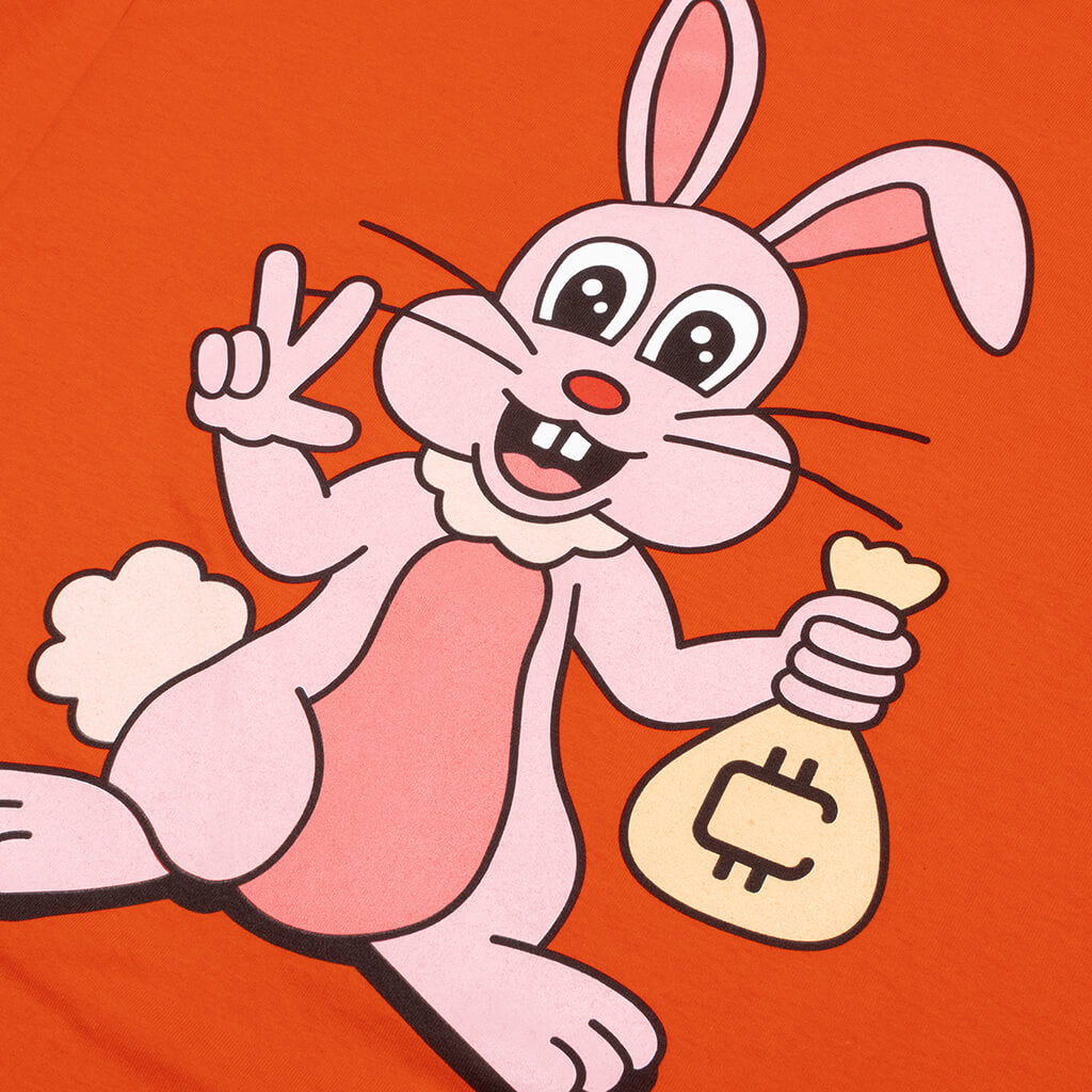 Cokane Rabbit L/S Tee QS - Orange