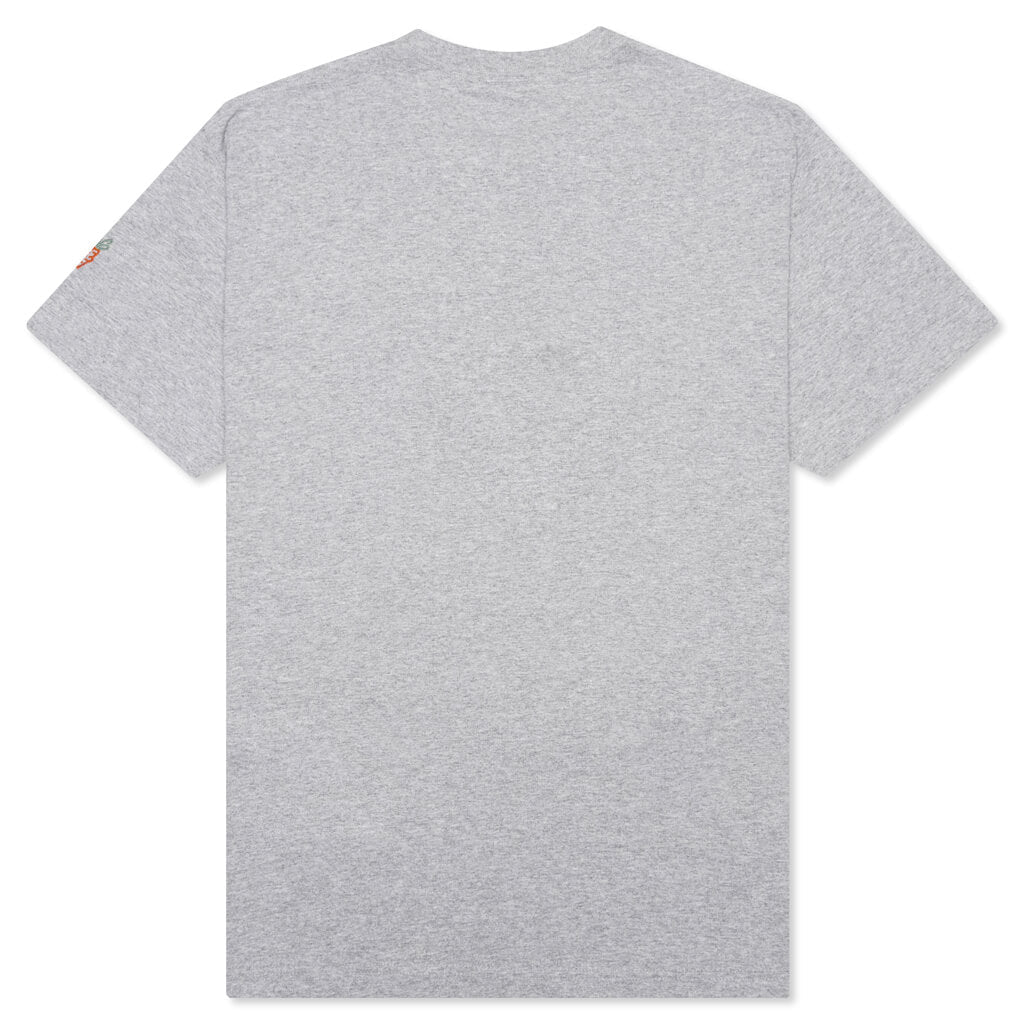 Cokane Rabbit Wordmark Tee QS - Athletic Heather