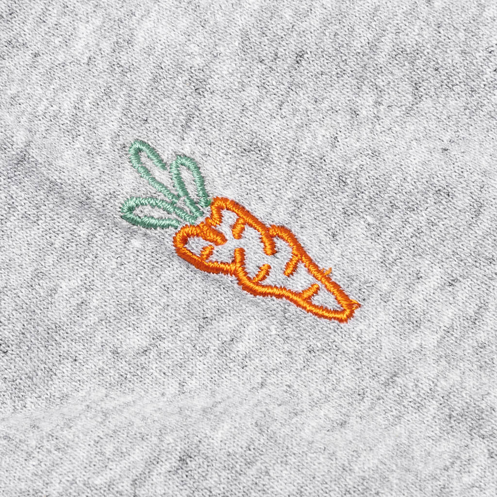 Cokane Rabbit Wordmark Tee QS - Athletic Heather
