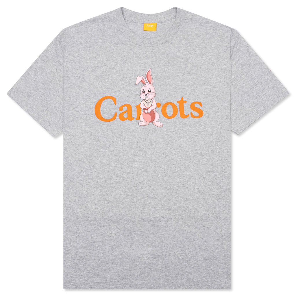 Cokane Rabbit Wordmark Tee QS - Athletic Heather