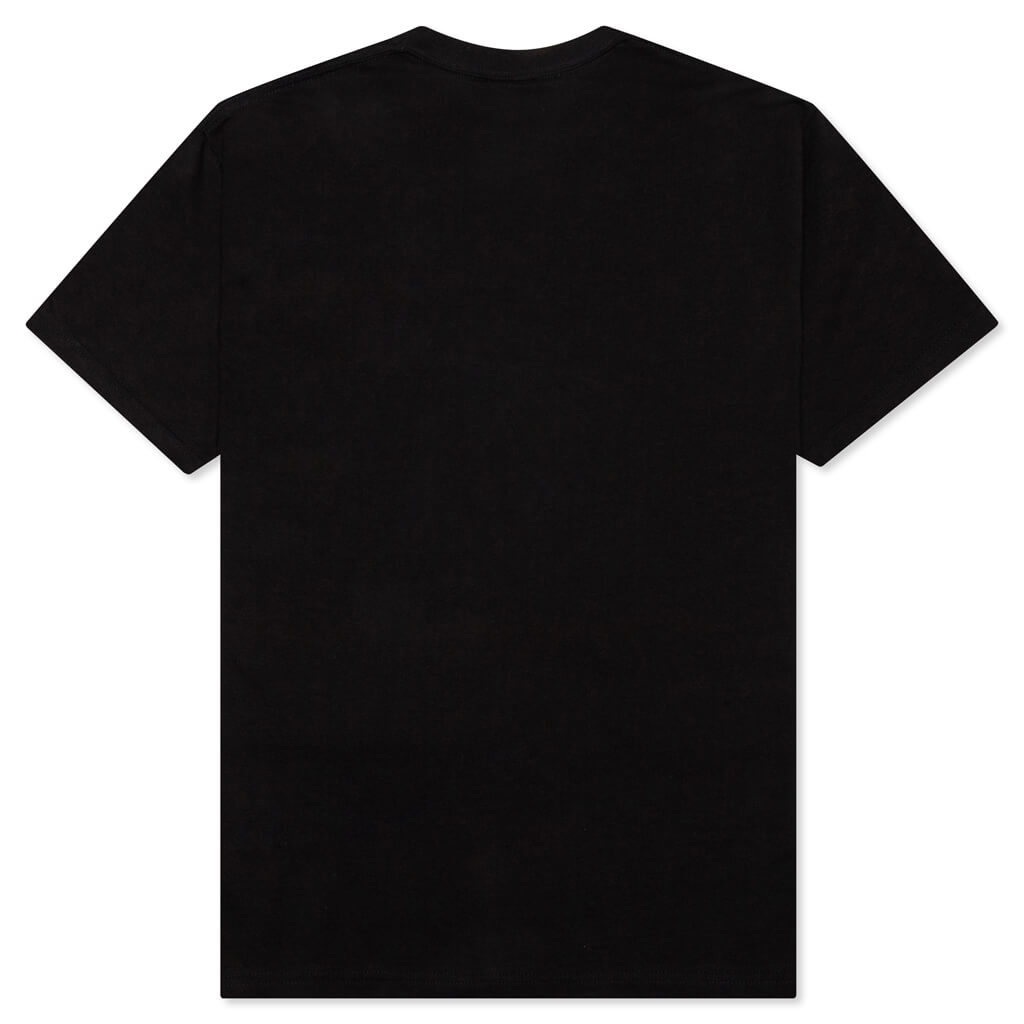 Cokane Rabbit Wordmark Tee QS - Black