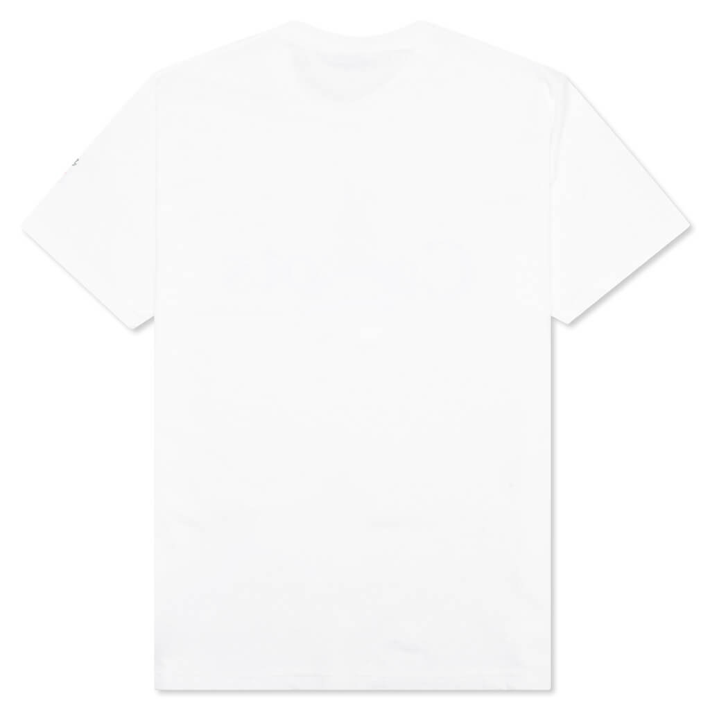 Cokane Rabbit Wordmark Tee QS - White