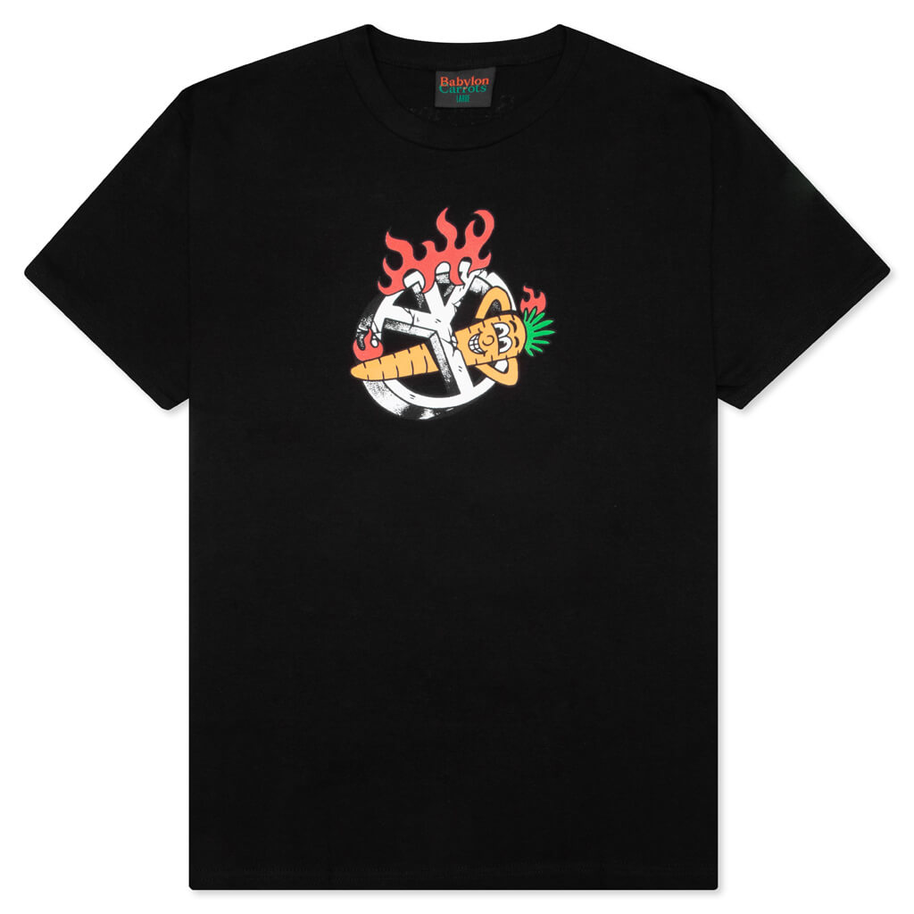 Carrots by Anwar Carrots x Babylon Peace Carrot Tee - Black