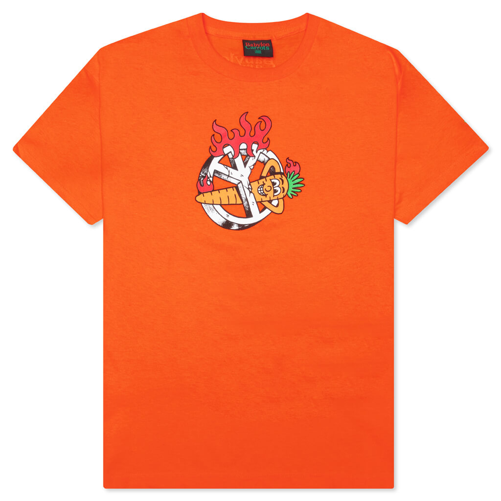 Carrots by Anwar Carrots x Babylon Peace Carrot Tee - Orange
