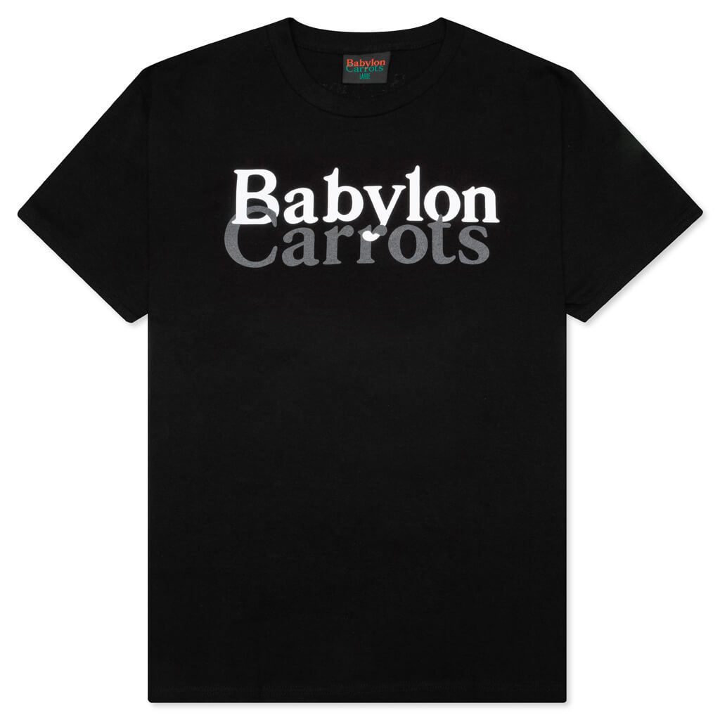 Carrots by Anwar Carrots x Babylon Stacked Logo Tee - Black