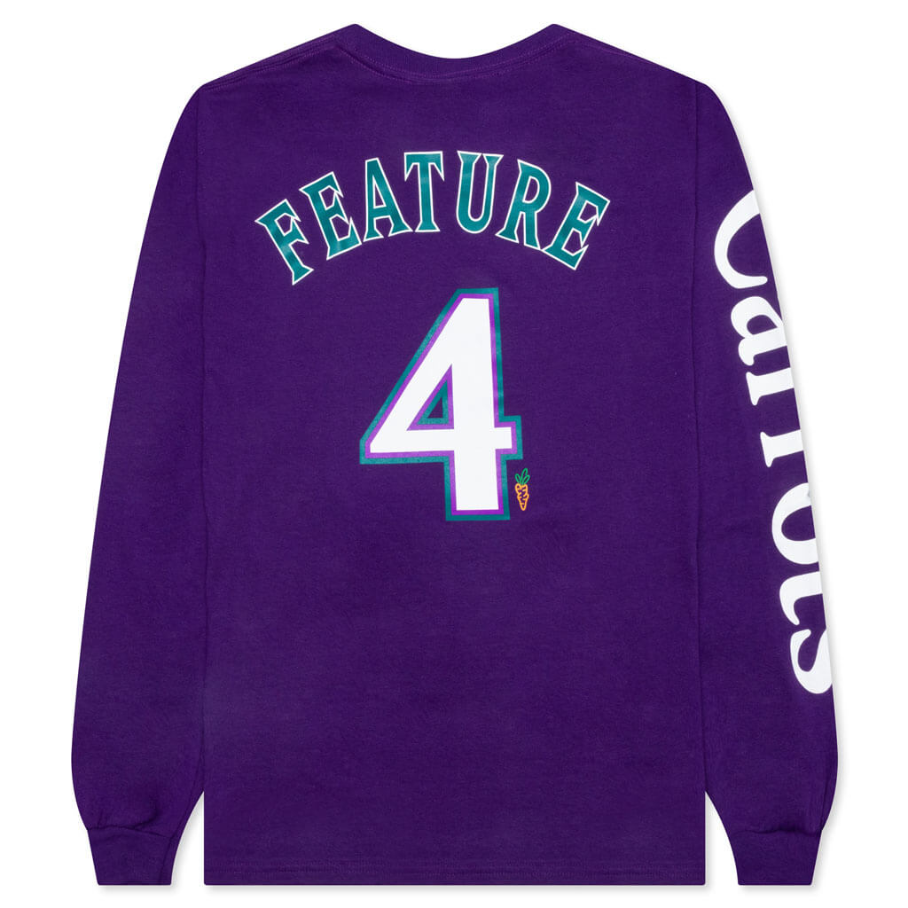 Feature x Carrots by Anwar Carrots L/S Tee - Purple