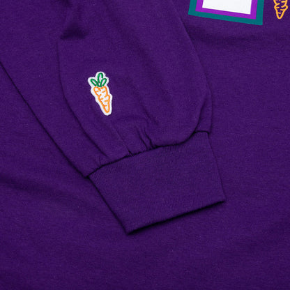 Feature x Carrots by Anwar Carrots L/S Tee - Purple