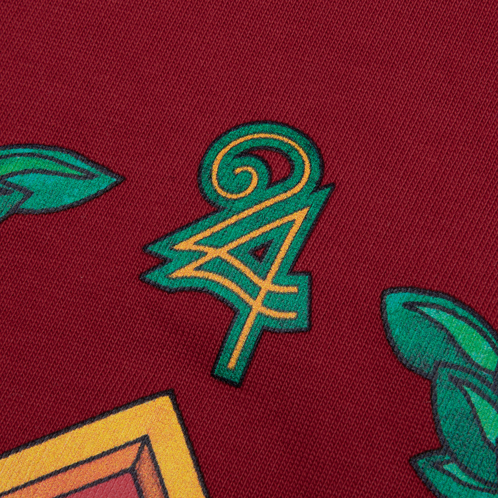 Casa Crest Printed T-Shirt - Red