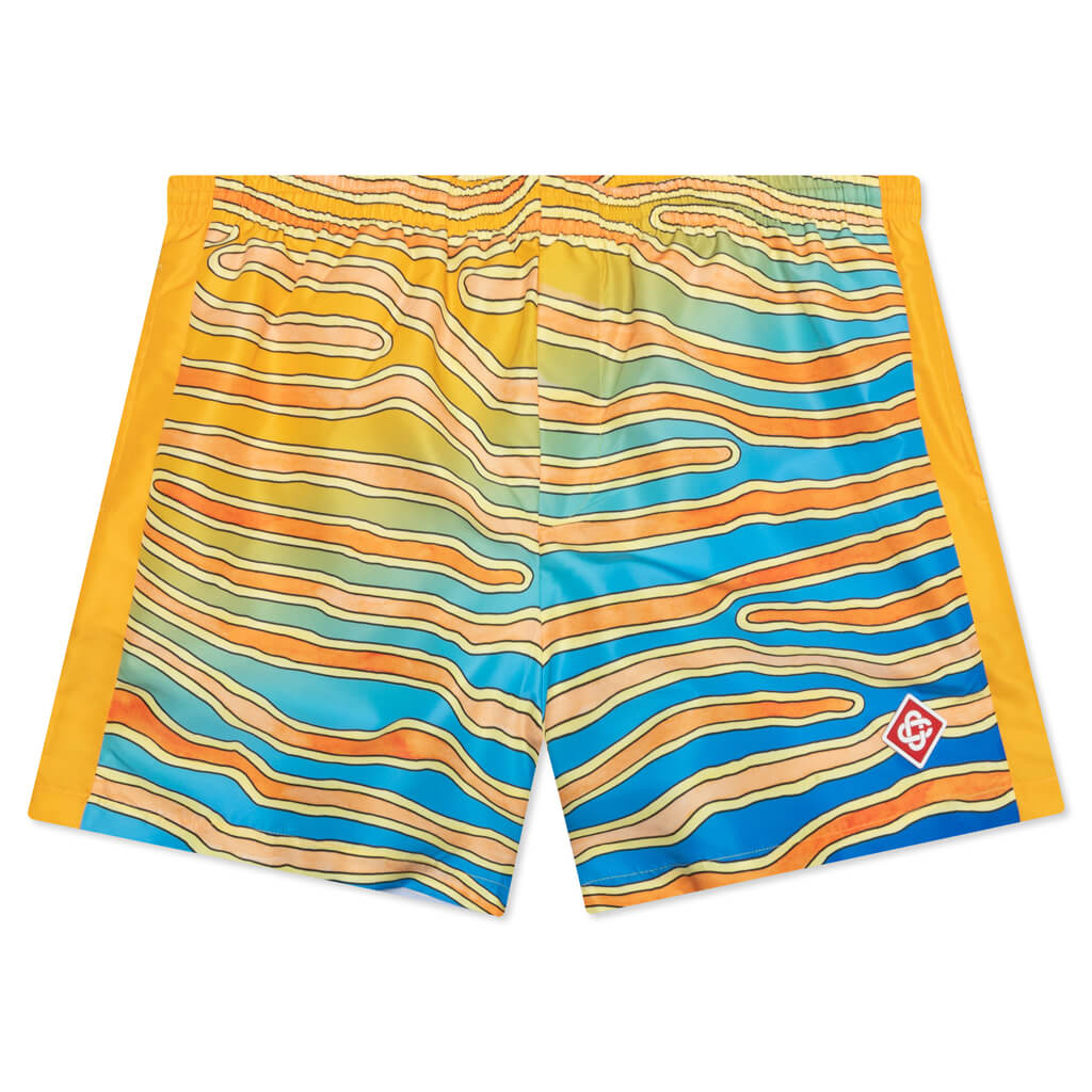 Ange De Jour Technical Synthetic Shorts - Multi