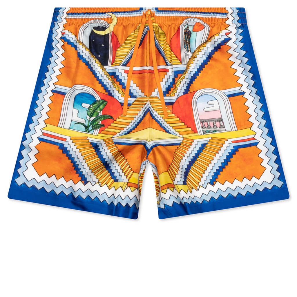 Escalier Infini Silk Shorts - Multi