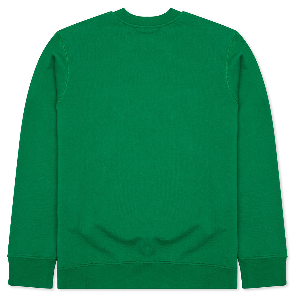 Finish Line Large Embroidered Sweatshirt - Green