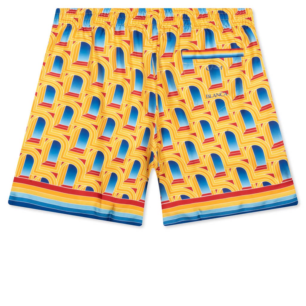 L'Arche De Jour Silk Shorts - Multi