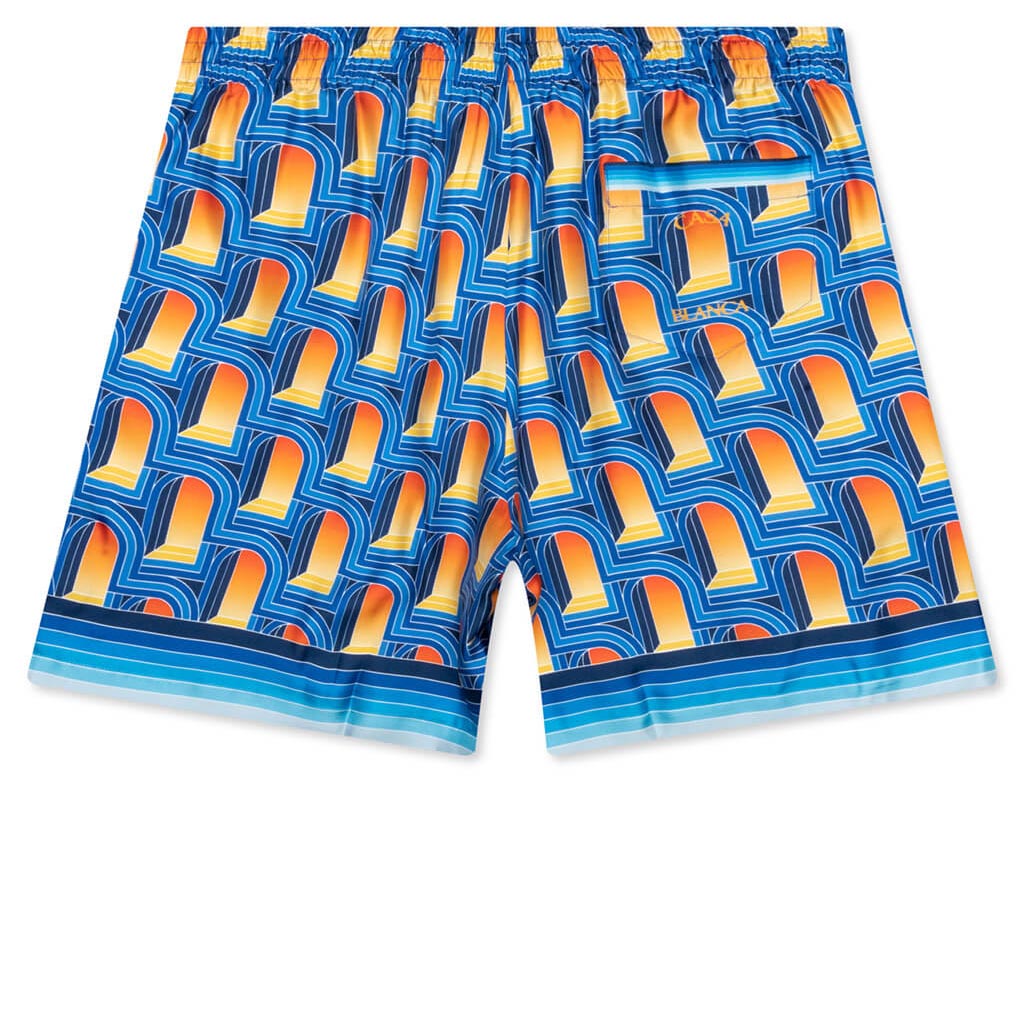 L'Arche De Nuit Silk Shorts - Multi