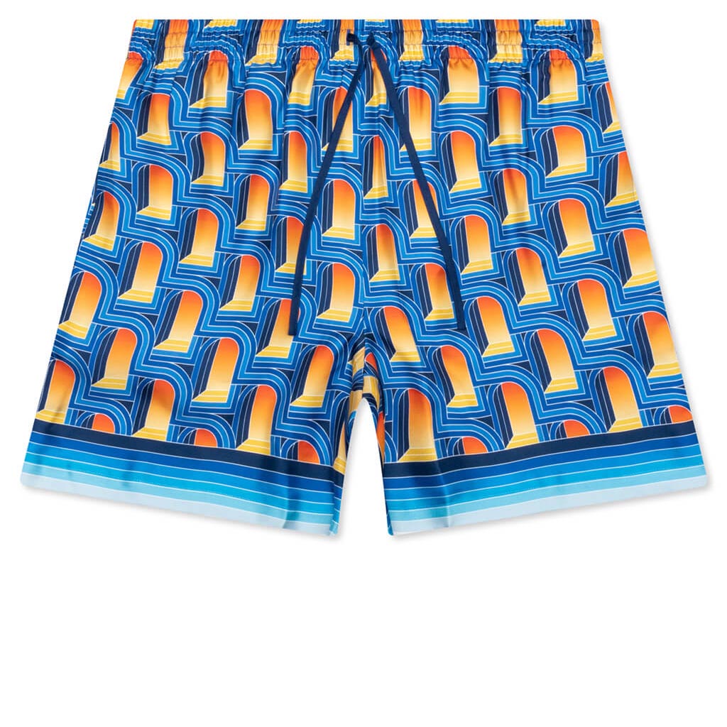 L'Arche De Nuit Silk Shorts - Multi