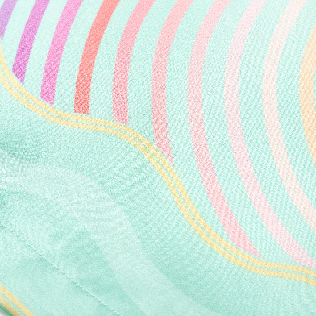 Masao San Silk Shorts w/ Drawstrings - Multi